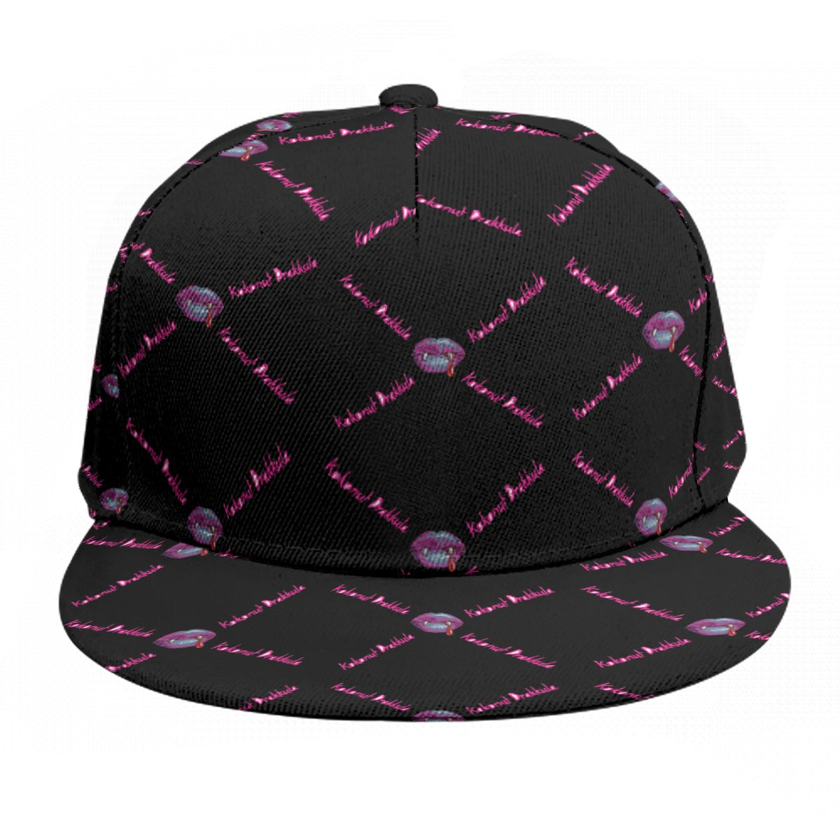 Baseball Cap With Flat Brim