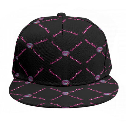 Baseball Cap With Flat Brim