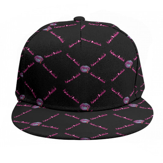 Baseball Cap With Flat Brim