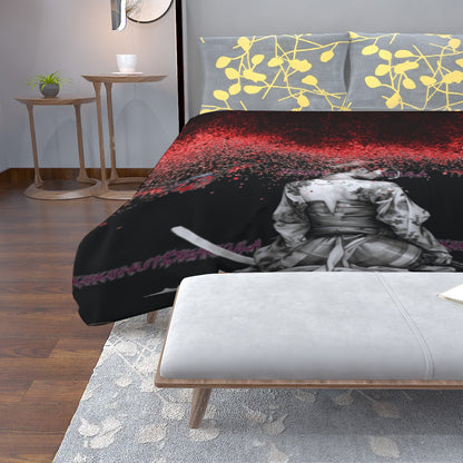 Lightweight & Breathable Quilt With Edge-wrapping Strips