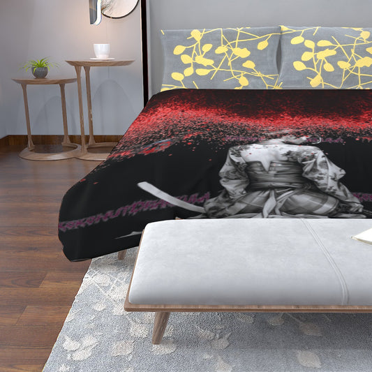 Lightweight & Breathable Quilt With Edge-wrapping Strips