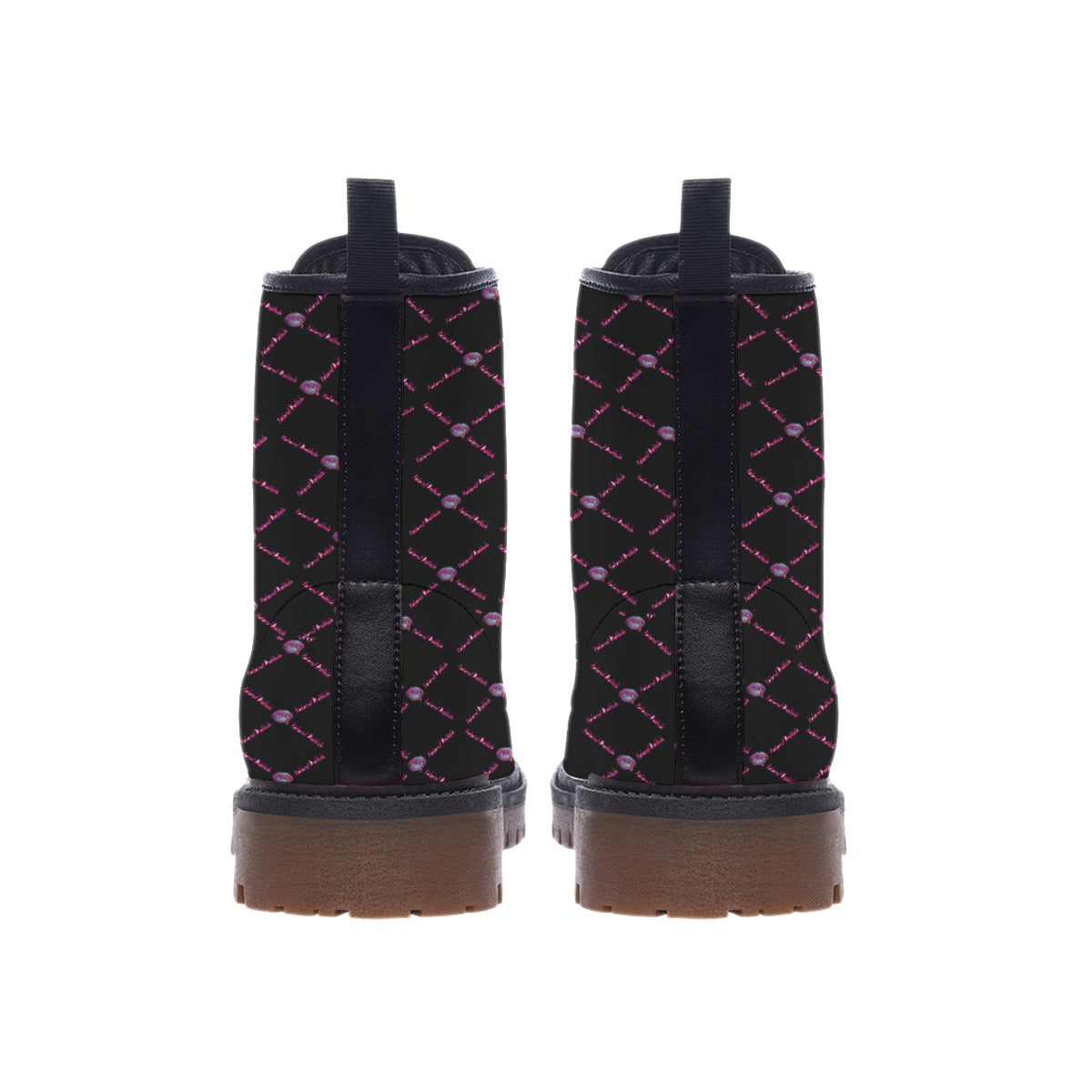 All-Over Print Men's Martin Short Boots