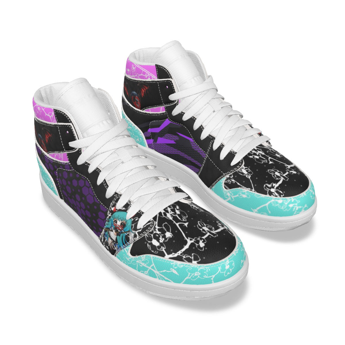 Women's Synthetic Leather Stitching Shoes