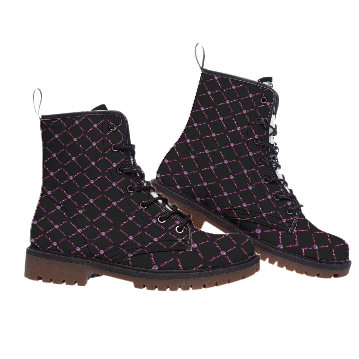All-Over Print Men's Martin Short Boots