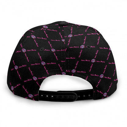 Baseball Cap With Flat Brim