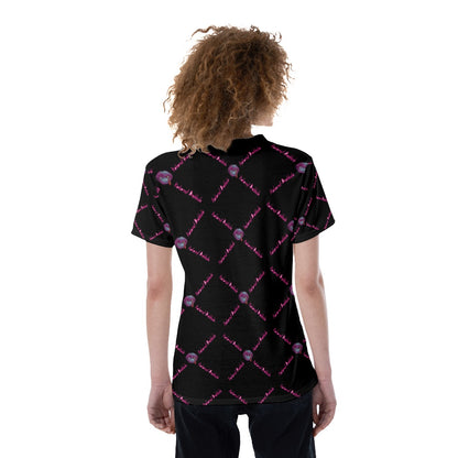 All-Over Print V-neck Women's T-shirt
