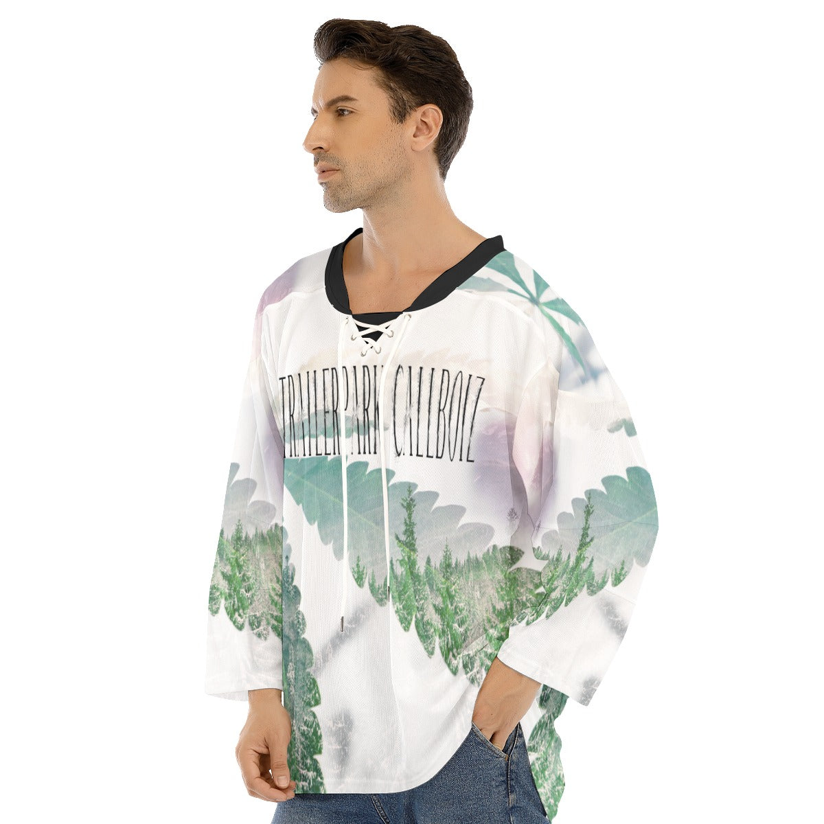 All-Over Print Men's Hockey Jersey