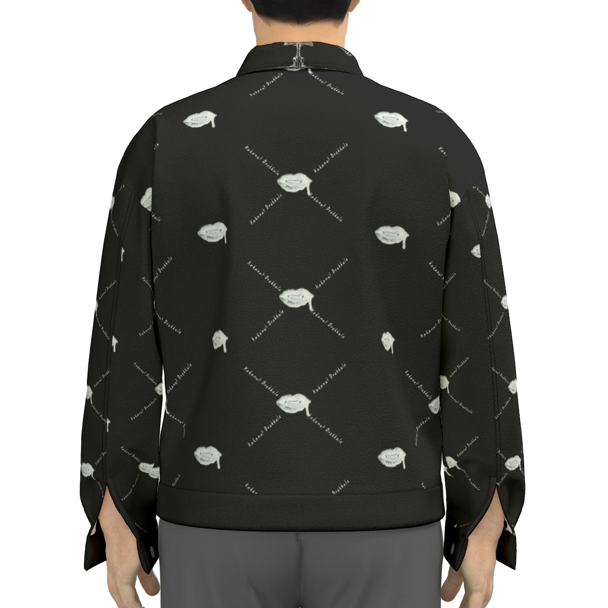 All-Over Print Unisex Lapel Jacket | 245GSM Cotton