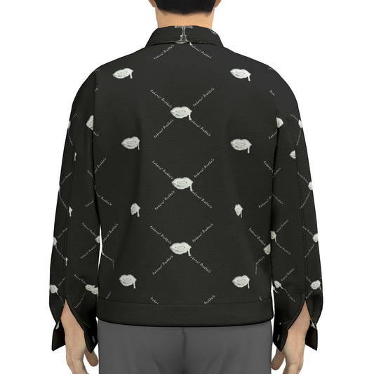 All-Over Print Unisex Lapel Jacket | 245GSM Cotton