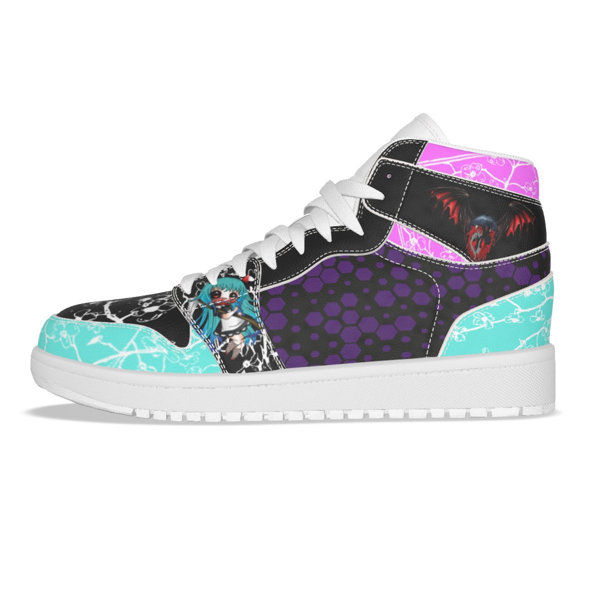 Women's Synthetic Leather Stitching Shoes