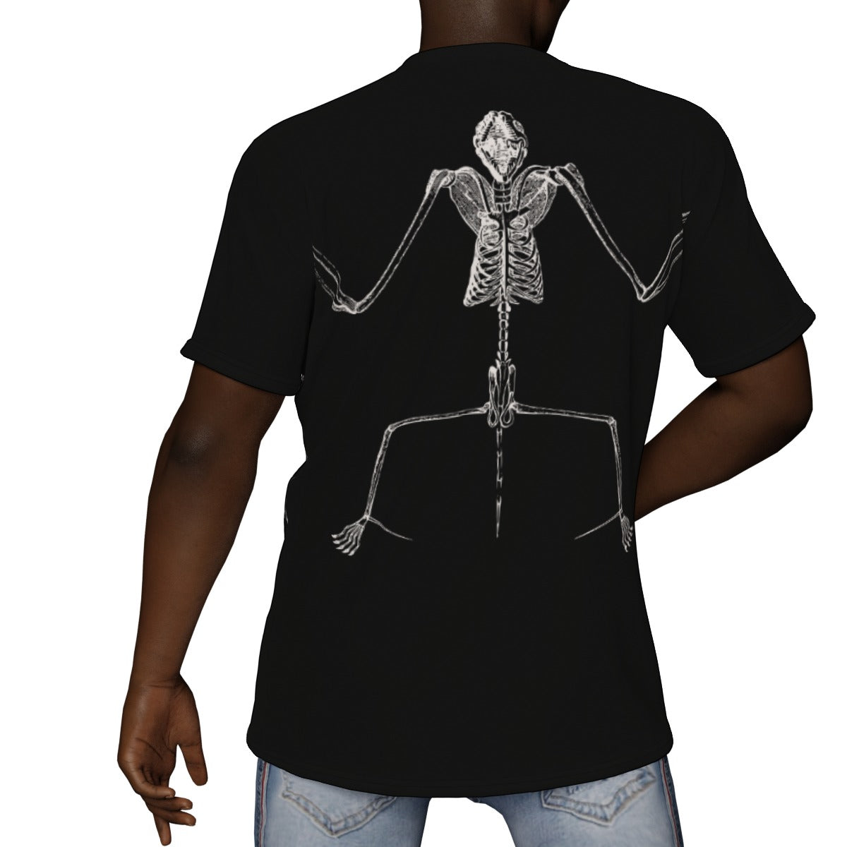 All-Over Print V-Neck T-Shirt