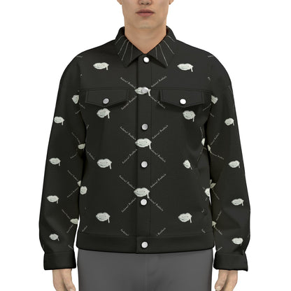 All-Over Print Unisex Lapel Jacket | 245GSM Cotton