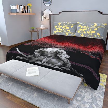 Lightweight & Breathable Quilt With Edge-wrapping Strips