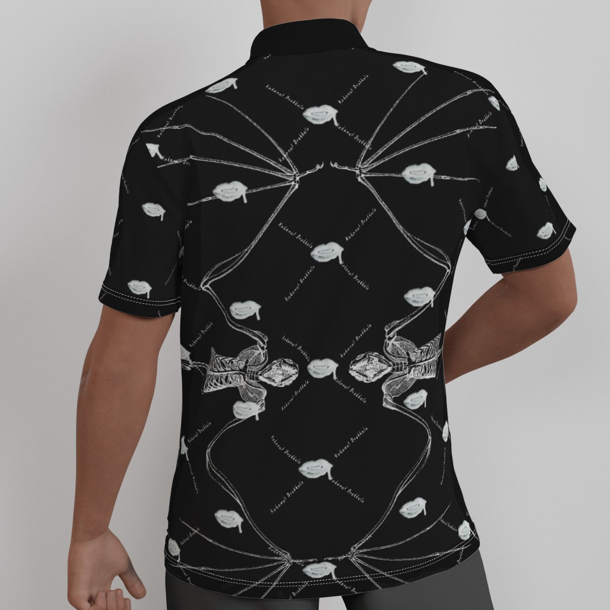 All-Over Print Men's Shirt