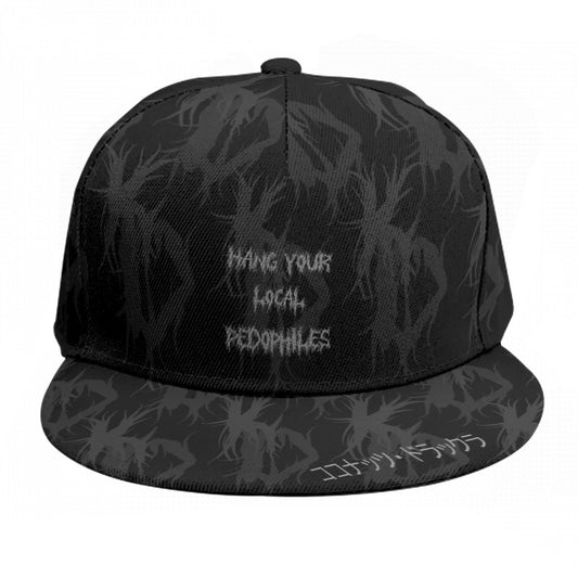 Baseball Cap With Flat Brim