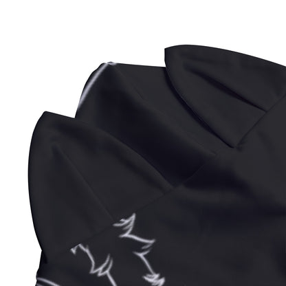 All-Over Print Unisex Pullover Hoodie With Zipper Closure