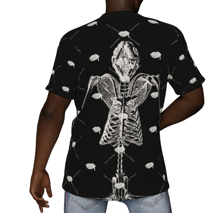 All-Over Print V-Neck T-Shirt