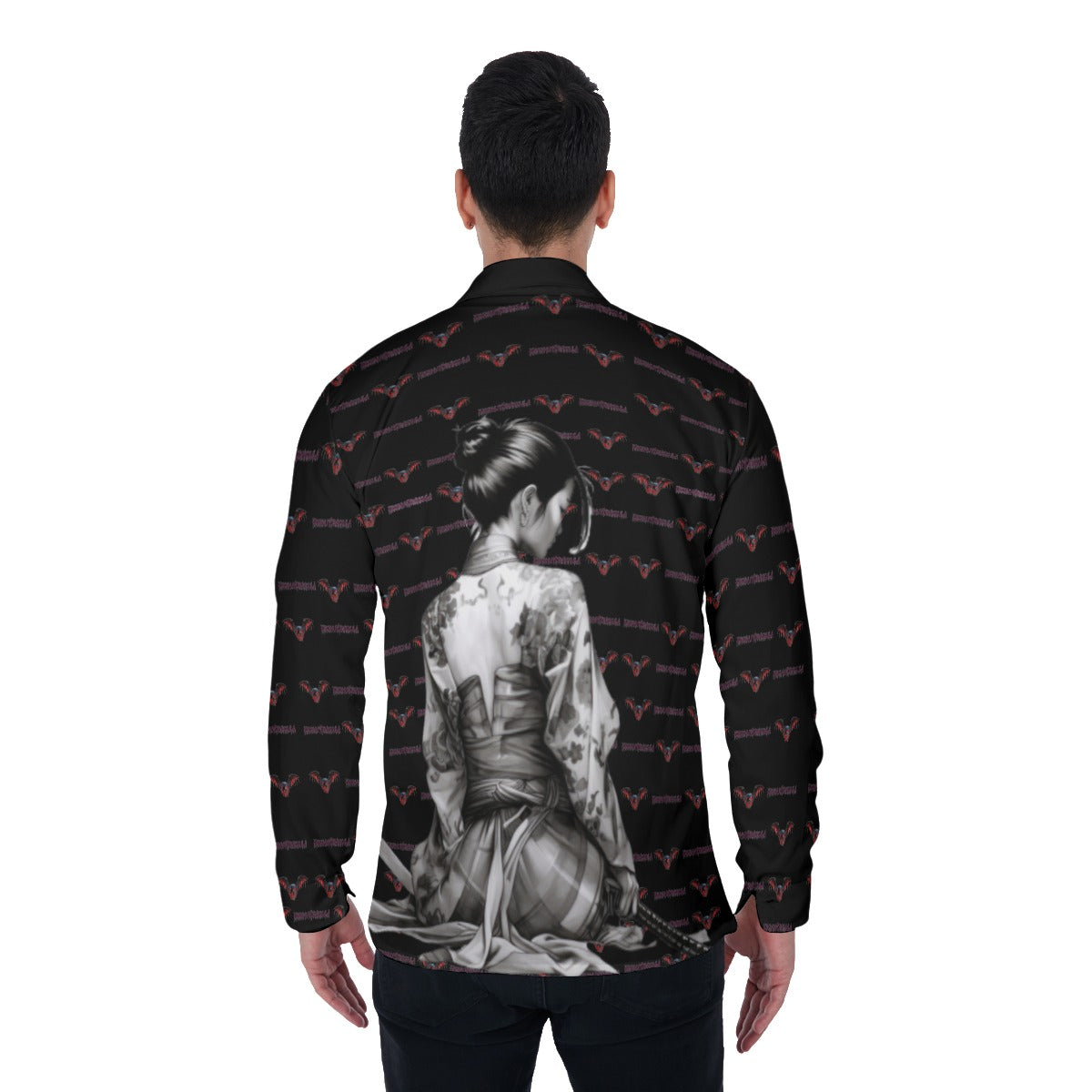 All-Over Print Men's Long Sleeve Shirt