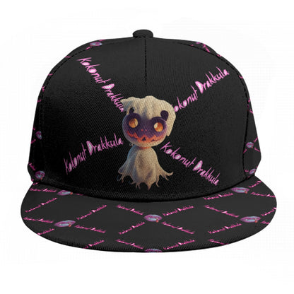 Baseball Cap With Flat Brim