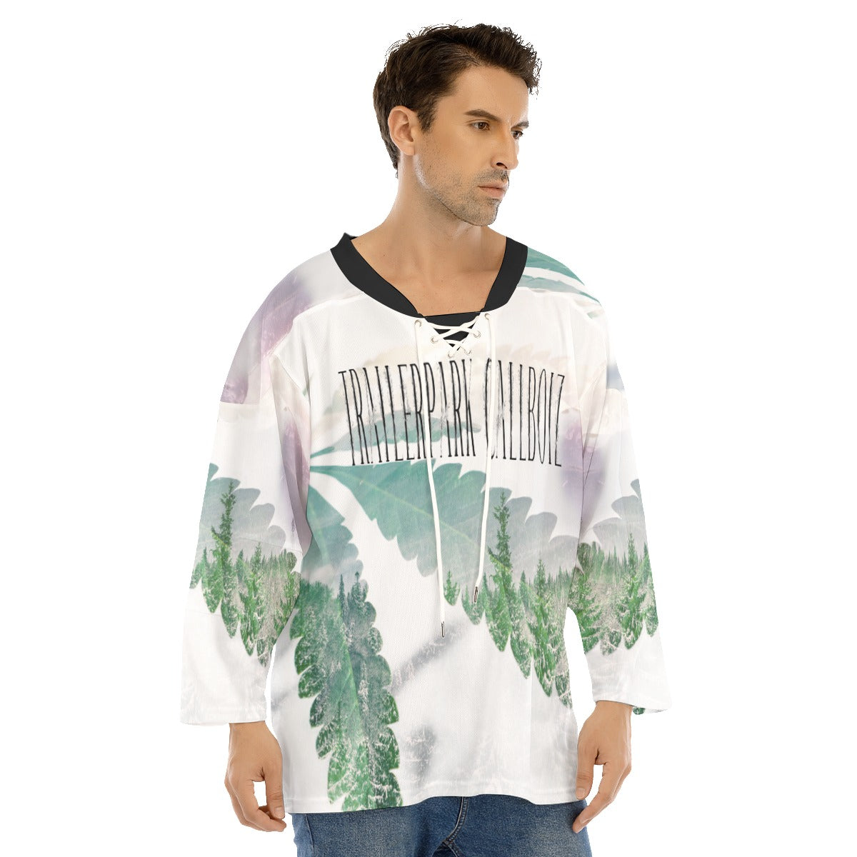 All-Over Print Men's Hockey Jersey