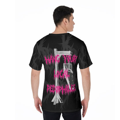 All-Over Print V-Neck T-Shirt