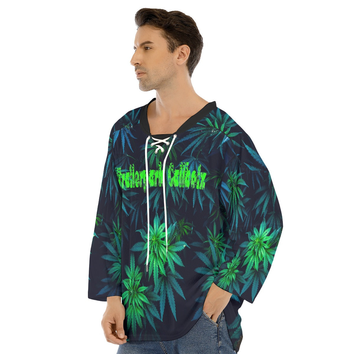 All-Over Print Men's Hockey Jersey