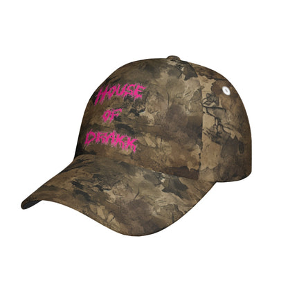All-Over Print Peaked Cap With Box
