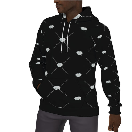 All-Over Print Men's Thicken Pullover Hoodie
