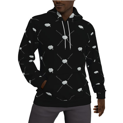 All-Over Print Men's Thicken Pullover Hoodie