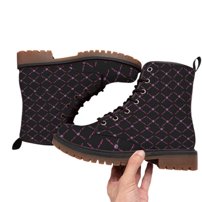 All-Over Print Men's Martin Short Boots